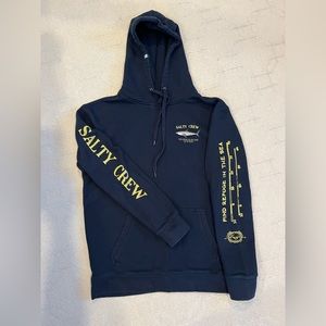 Salty Crew Navy Hoodie Large NEVER WORN